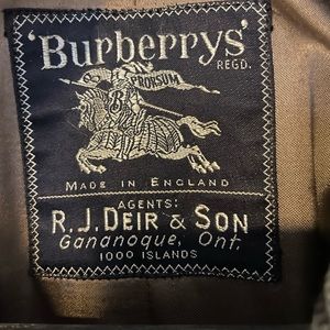 Men’s Burberry Top Coat